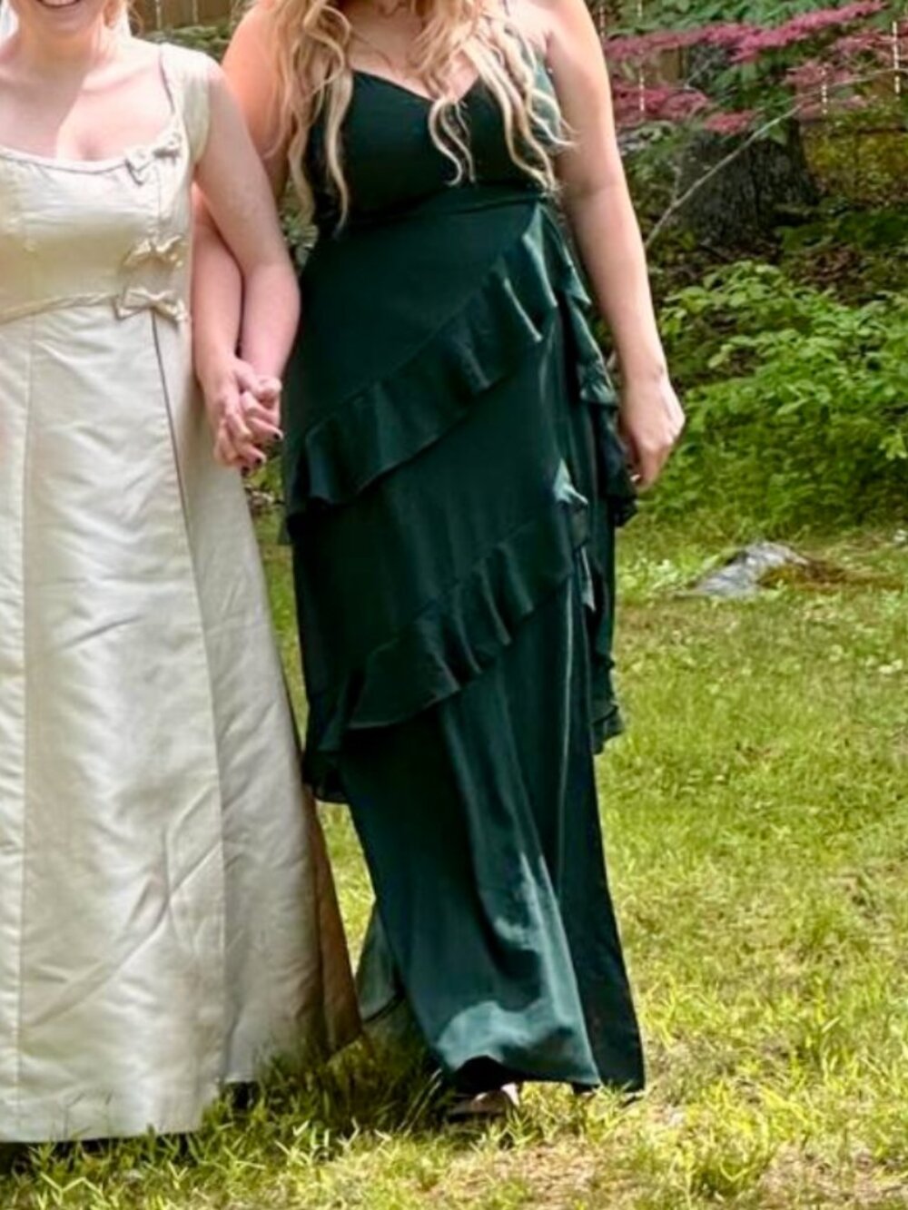 Lulus Blessed with Beauty Green Ruffled Sleeveless Maxi Dress XL - Picture 2 of 13